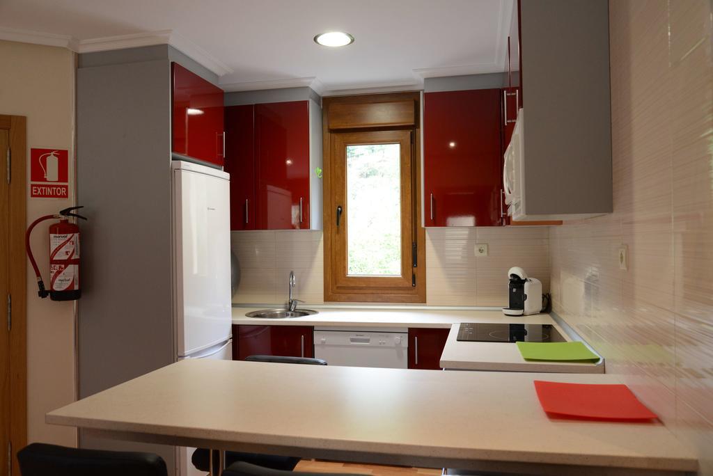 Apartamentos El Rincon De Limes Cangas De Narcea Rum bild